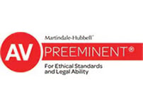 Martindale-Hubbell | AV Preeminent For Ethical Standars and Legal Ability
